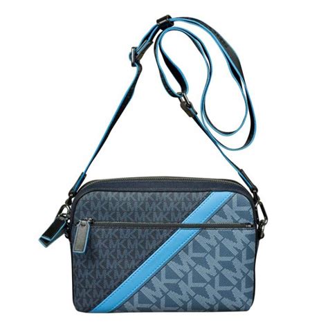 michael kors admiral blue|Michael Kors Men's Medium Crossbody Leather Cooper Flight .